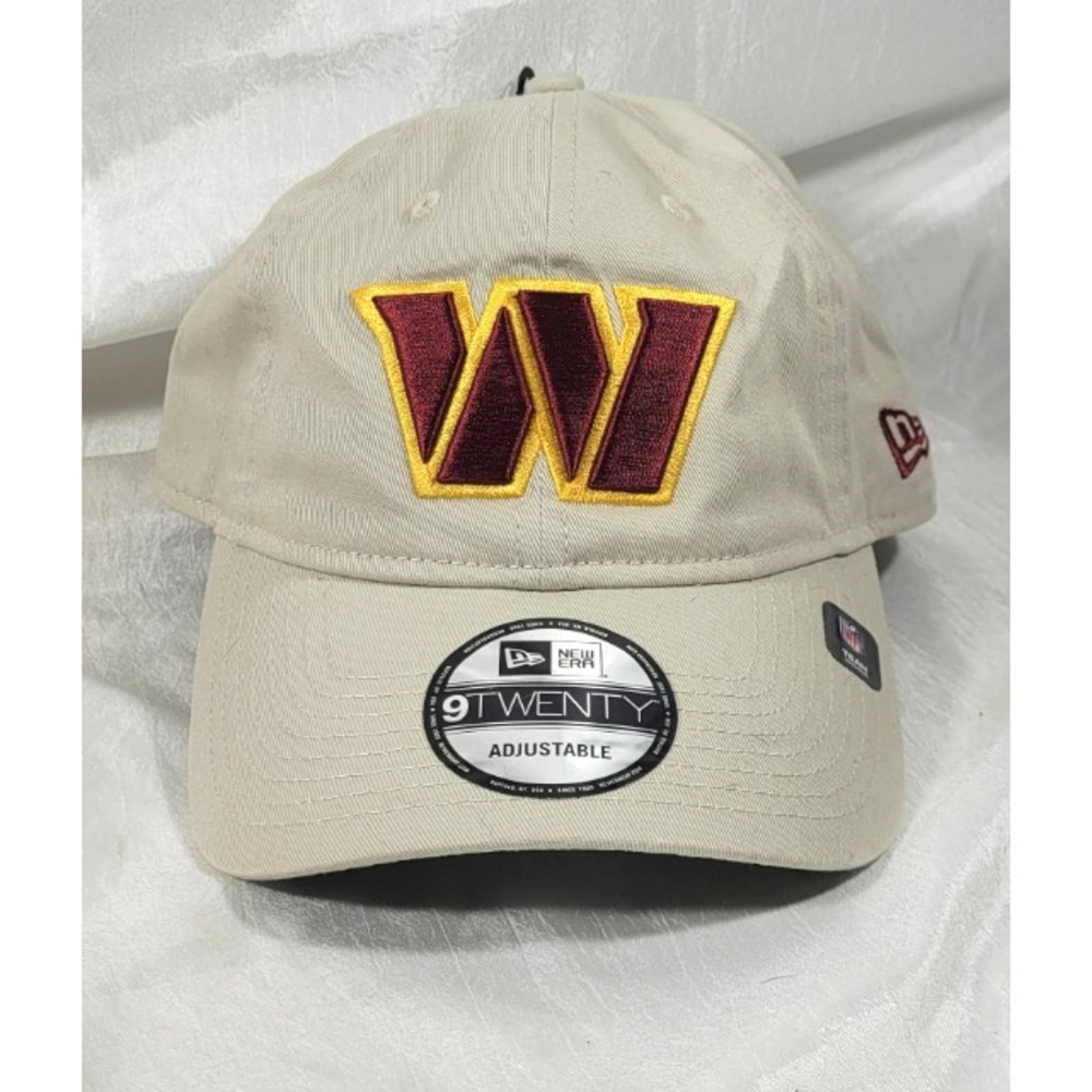 New Era Men's Khaki Washington Commanders Playmaker 9Twenty Adjustable Hat